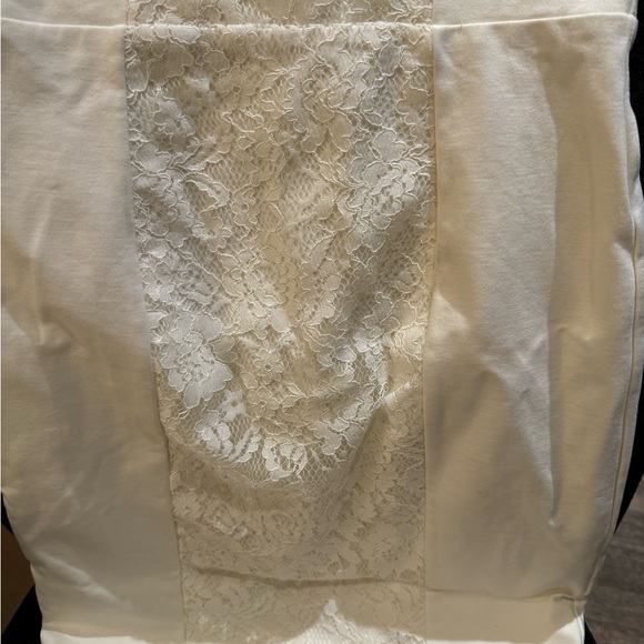 NWOT EVER NEW Melbourne Cross-Neck Bandage Mini Dress with Lace Detailing - Picture 11 of 15